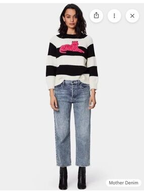 MOTHER The Thrasher Skimp Shaking Things Up Jeans 1414-104 High Rise Straight 29